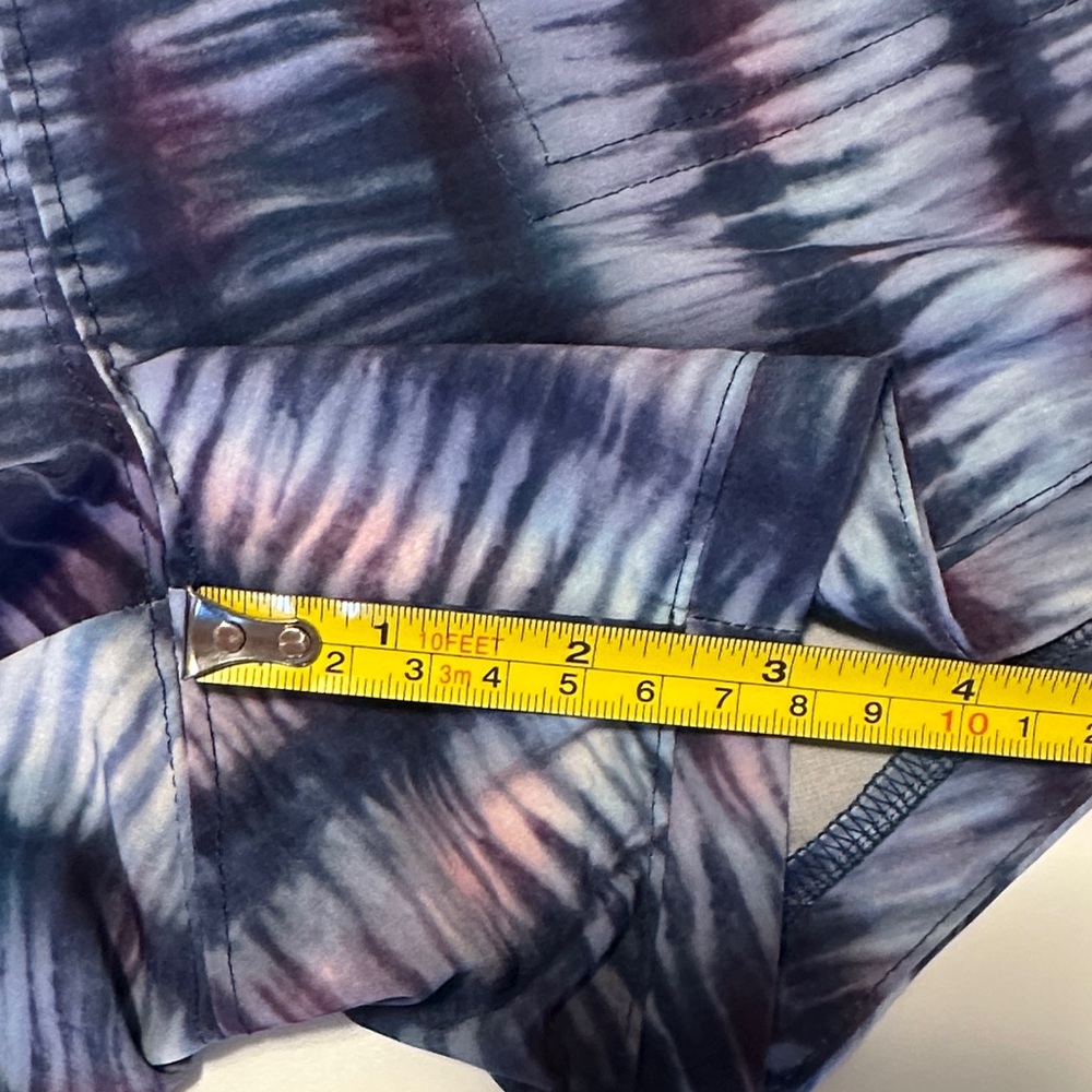 Athleta Girl Blue and Purple Patterned Romper - Picture 5 of 9